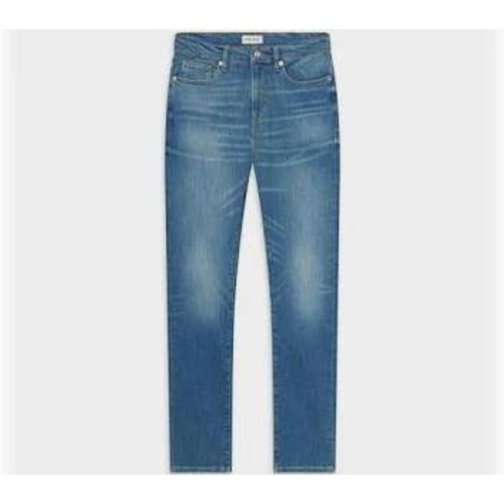 FRAME L'Homme Slim Jeans Mens 31 Mid Blue Wash Denim Pants‎